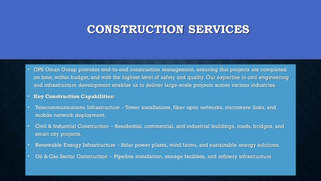 Zahir Construction 17 Construction Services